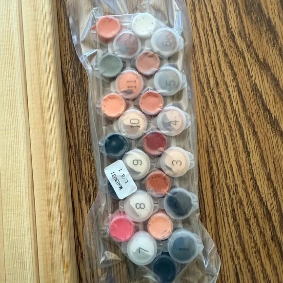 Paint By Number Floral Hat Lady Canvas Art with Frame - 16”x20” - Picture 9 of 10